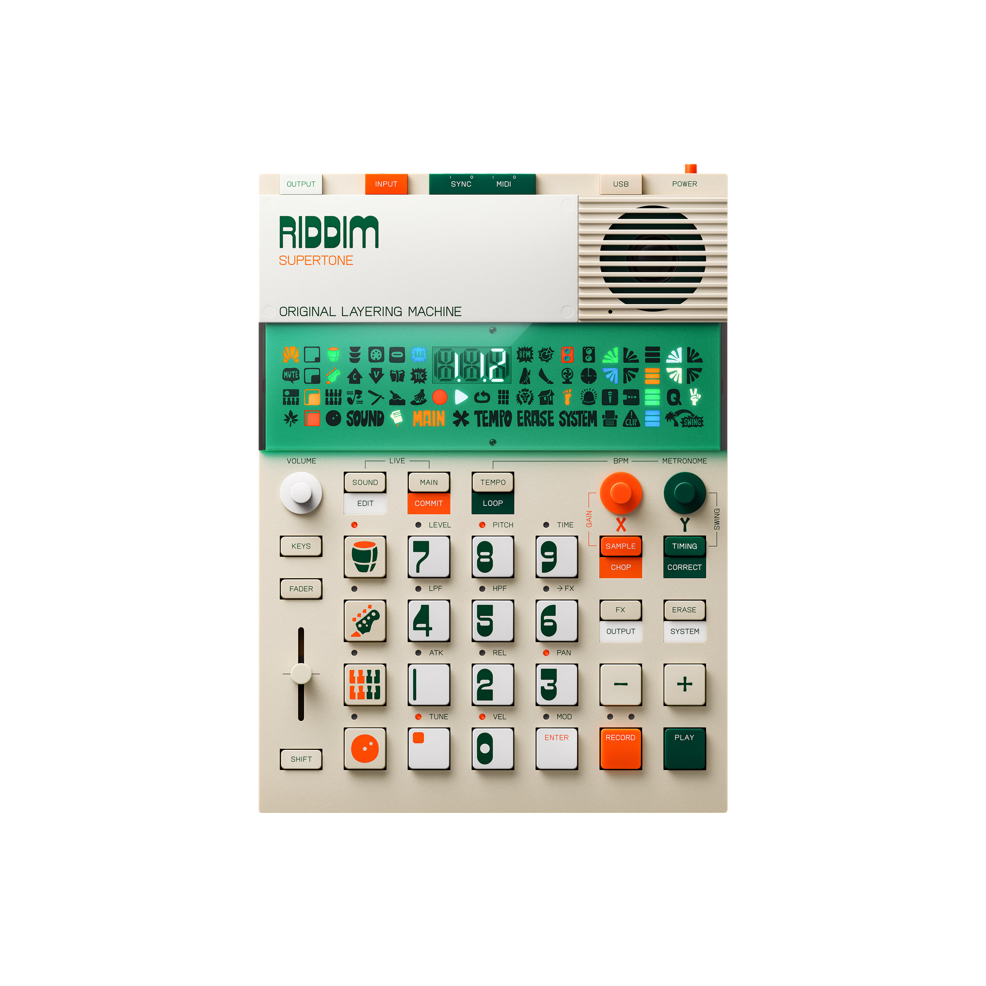 Teenage Engineering EP-40 Riddim Supertone