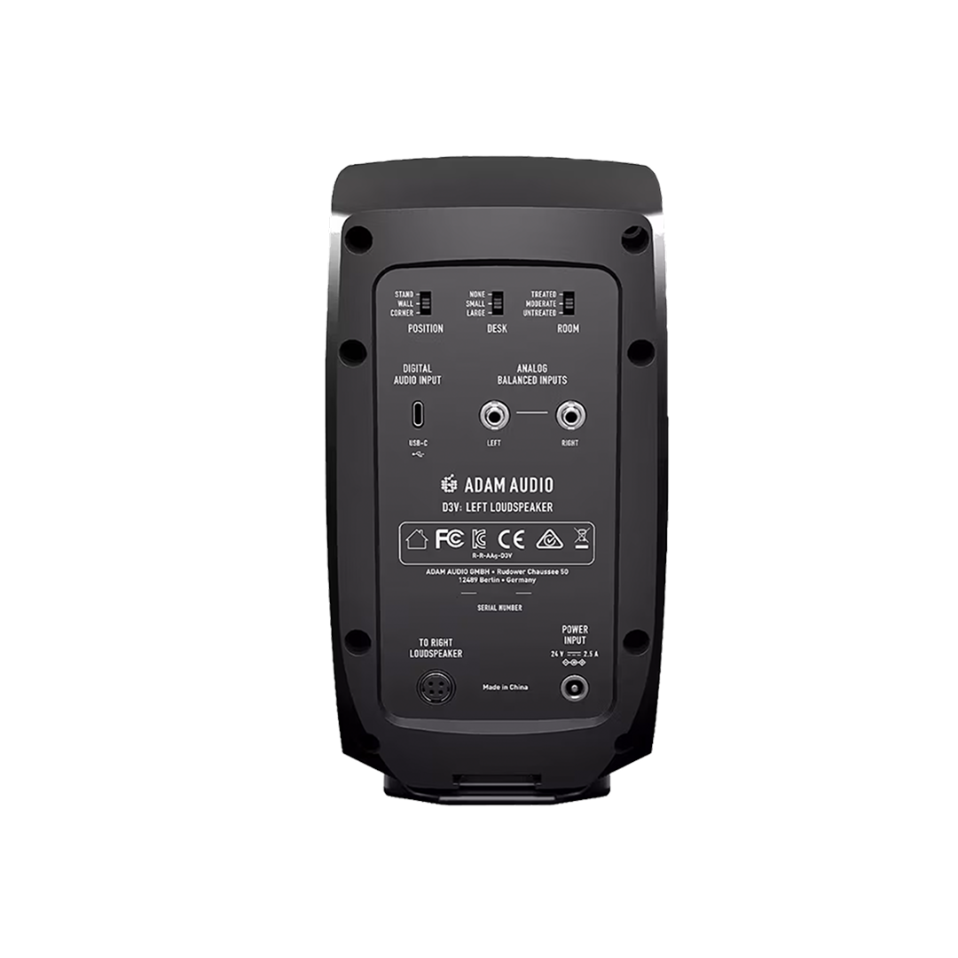 Adam Audio D3V Black (Pair)