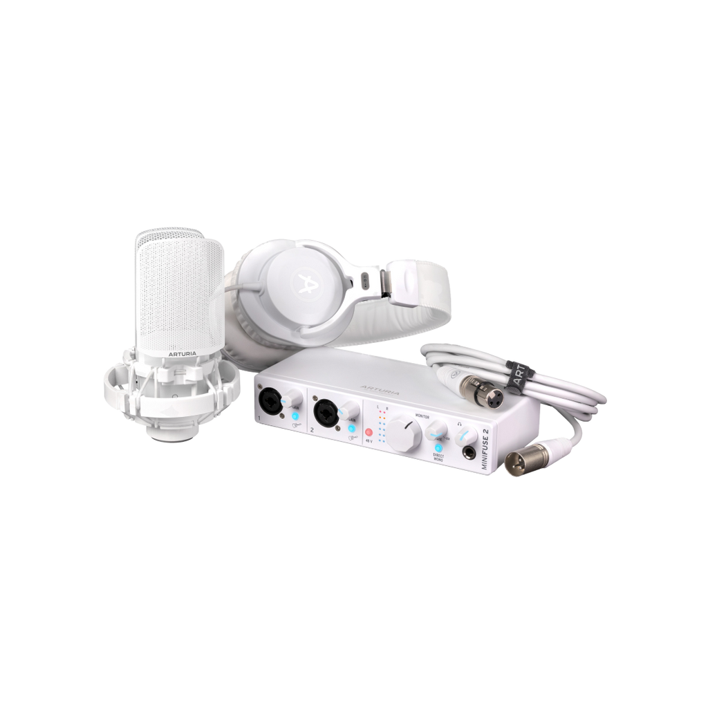 Arturia MiniFuse Recording Pack White
