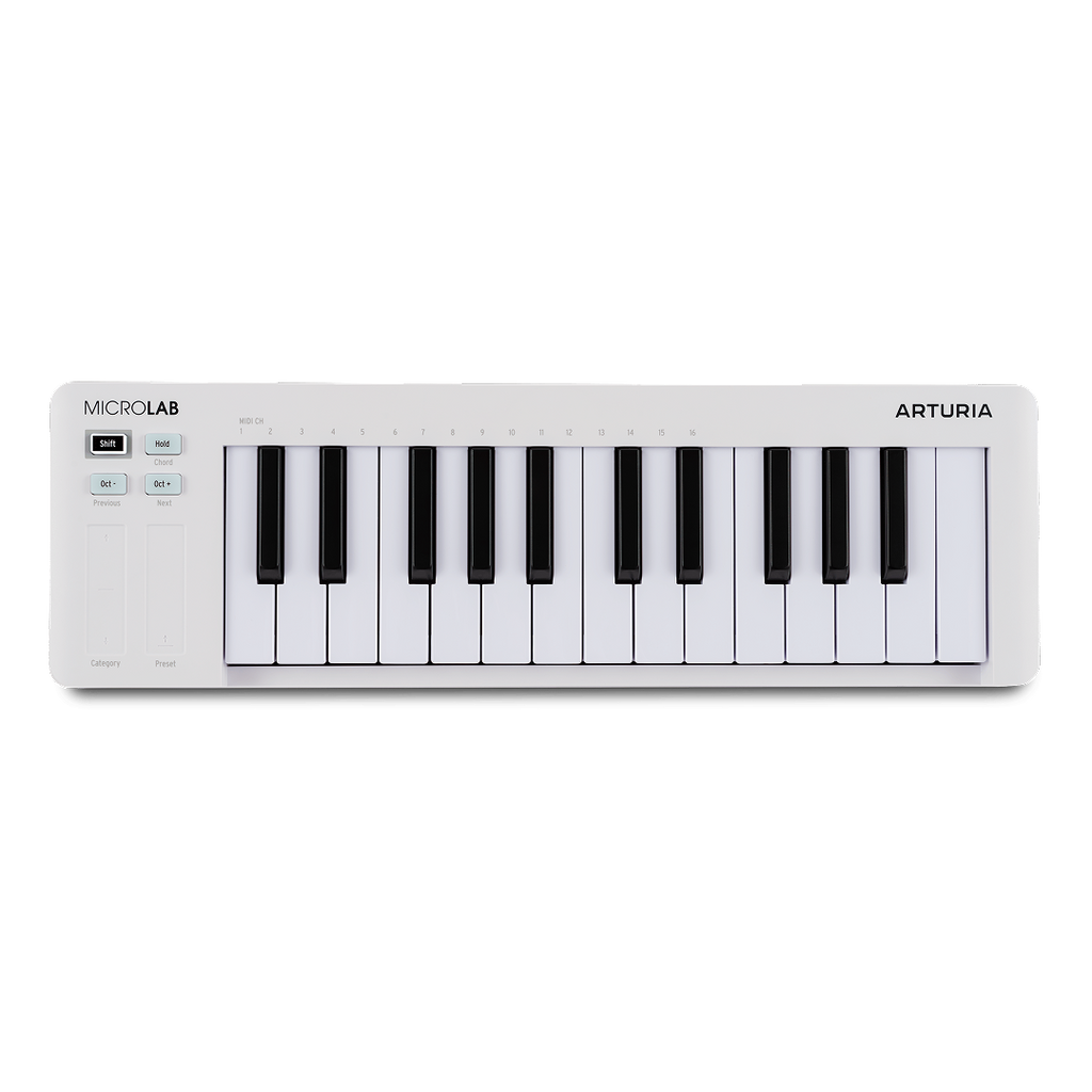 Arturia MicroLab Mk3 White