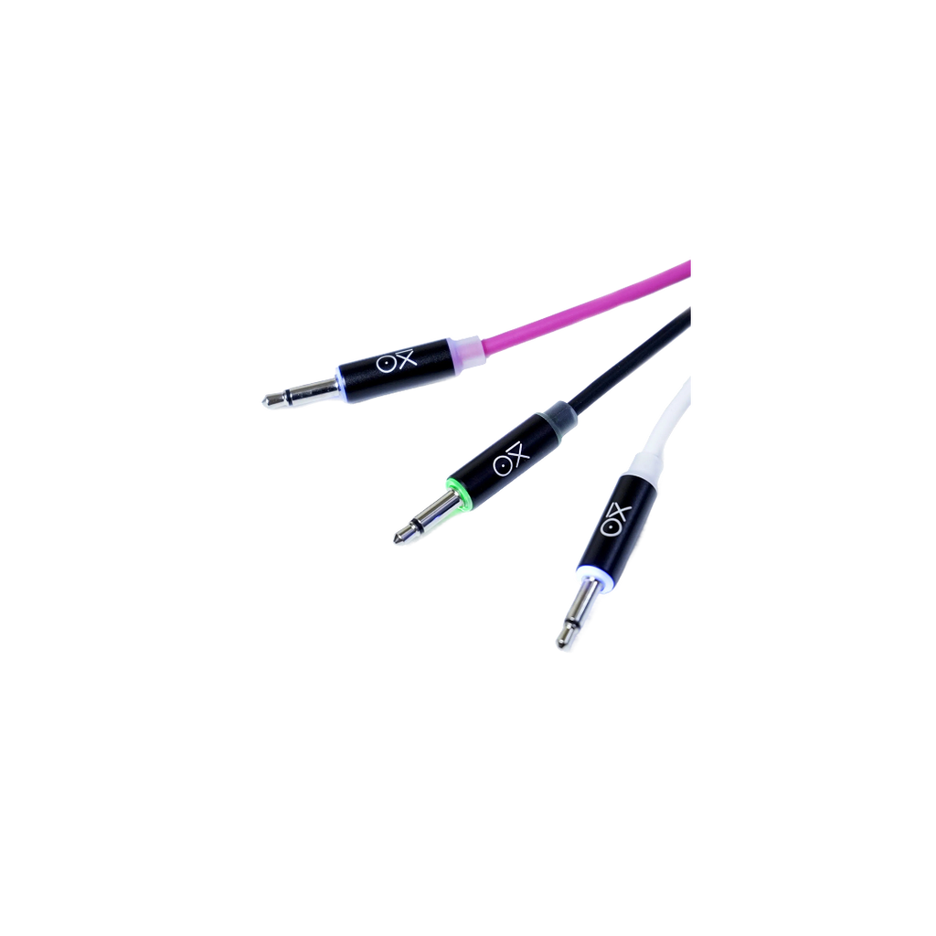 OXI GLOWS: LED Eurorack Patch Cables (5-Pack)