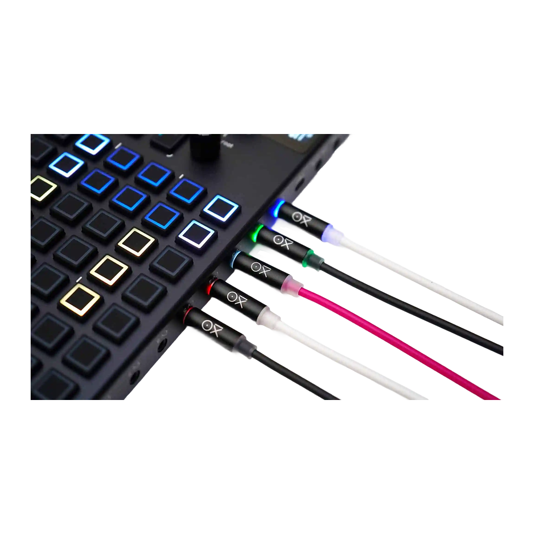 OXI GLOWS: LED Eurorack Patch Cables (5-Pack)