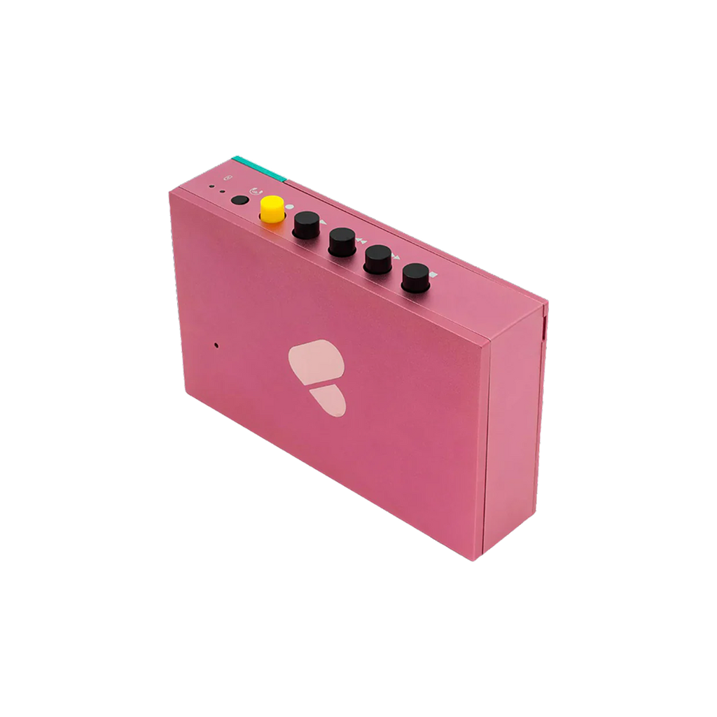 WE ARE REWIND Pink & Green Cassette Player Edith