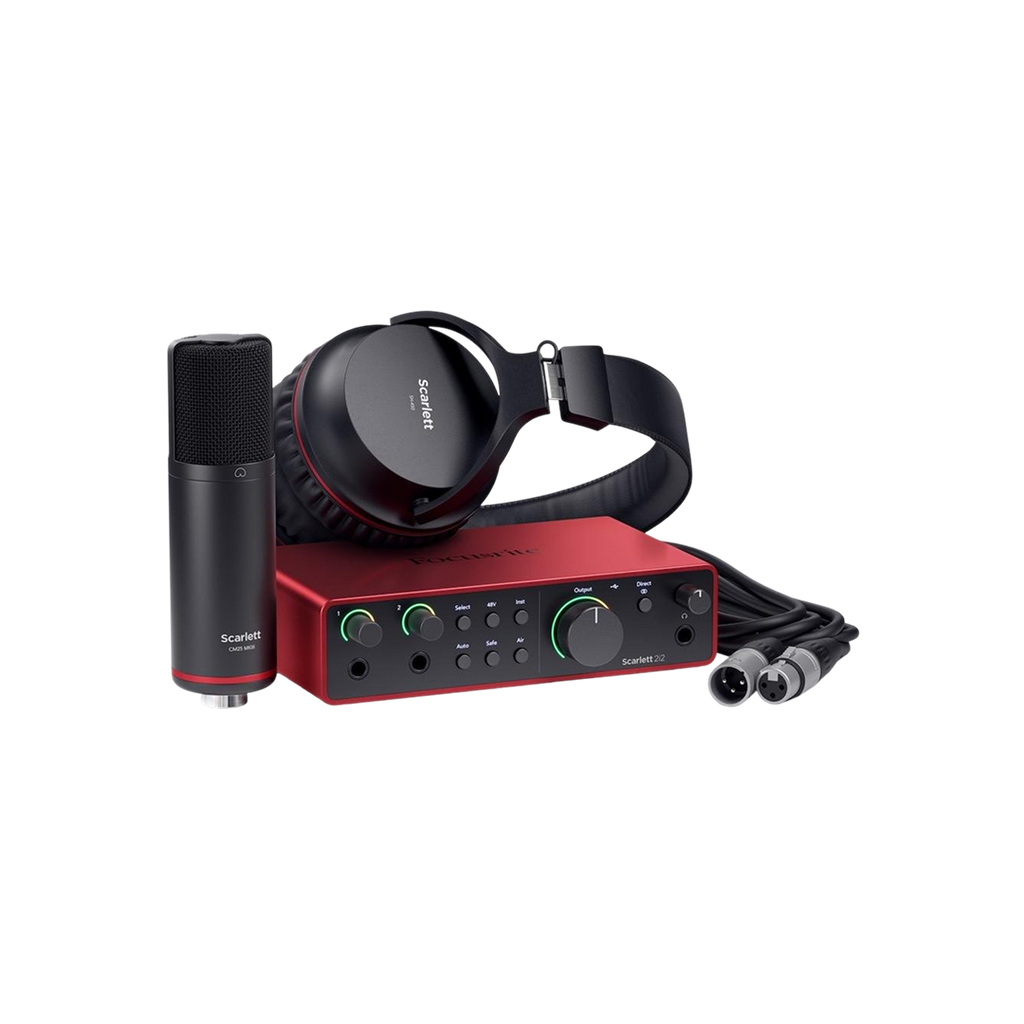 Focusrite Scarlett 2i2 Studio 4th Gen Bundle