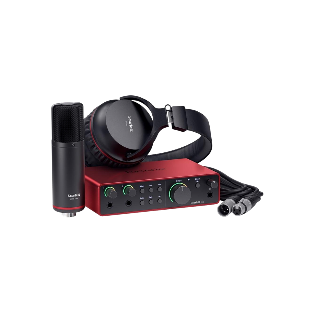 Focusrite Scarlett 2i2 Studio 4th Gen Bundle