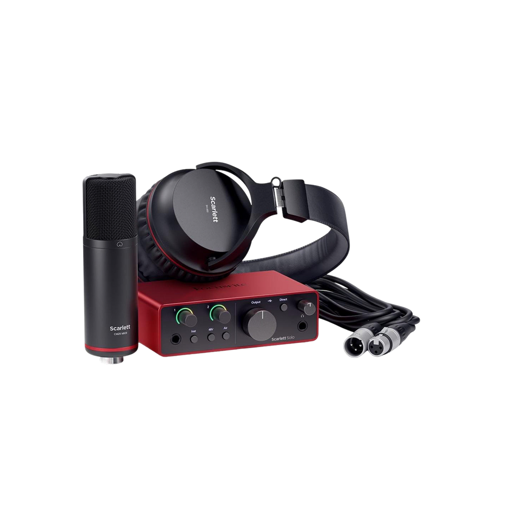 Focusrite Scarlett Solo Studio 4th Gen