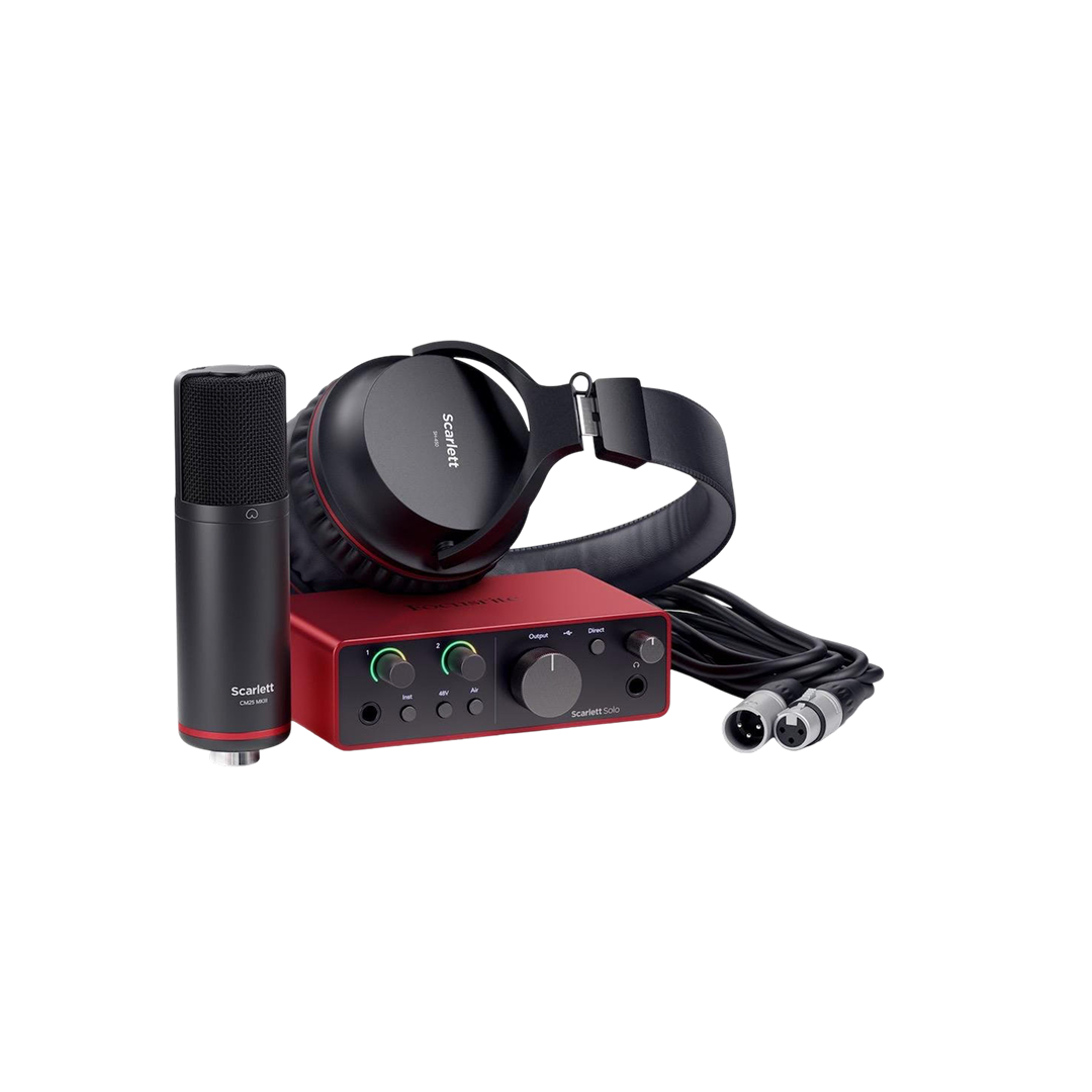 Focusrite Scarlett Solo Studio 4th Gen
