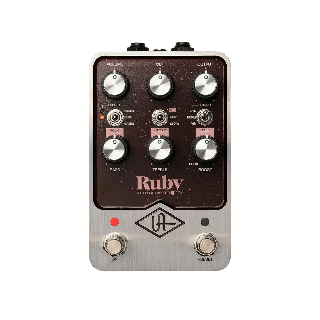 Universal Audio UAFX Ruby '63 Top Boost Amplifier