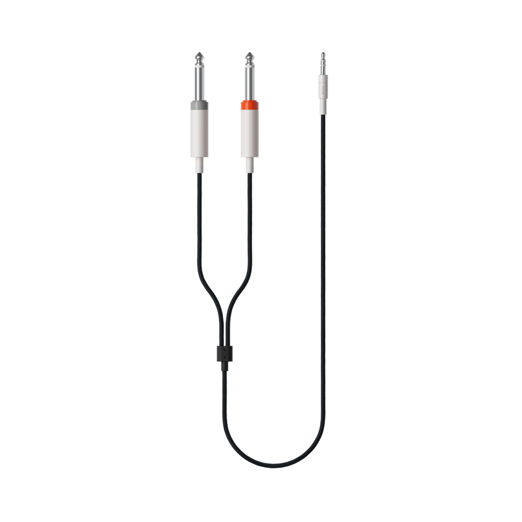 Teenage Engineering textile audio cable 3.5 mm - 2x 6.35 mm